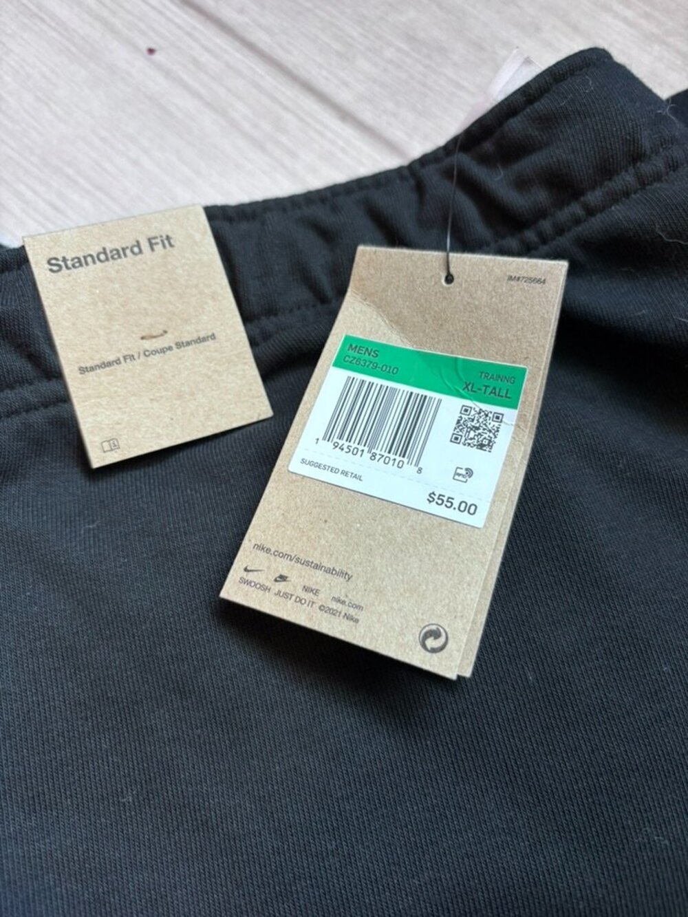 Nike XL Tall training sweat pants